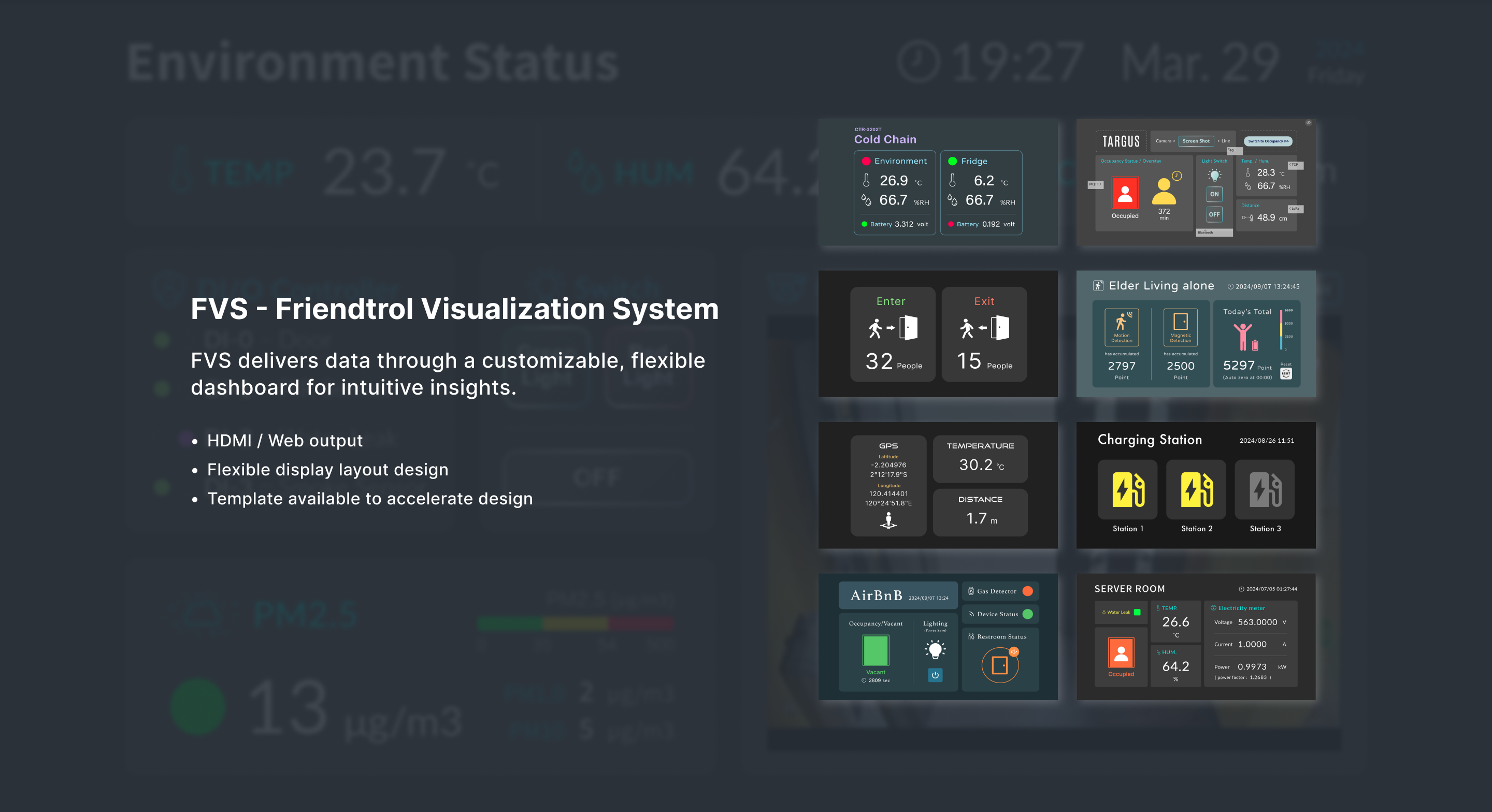 FVS - Friendtrol Visualization System
