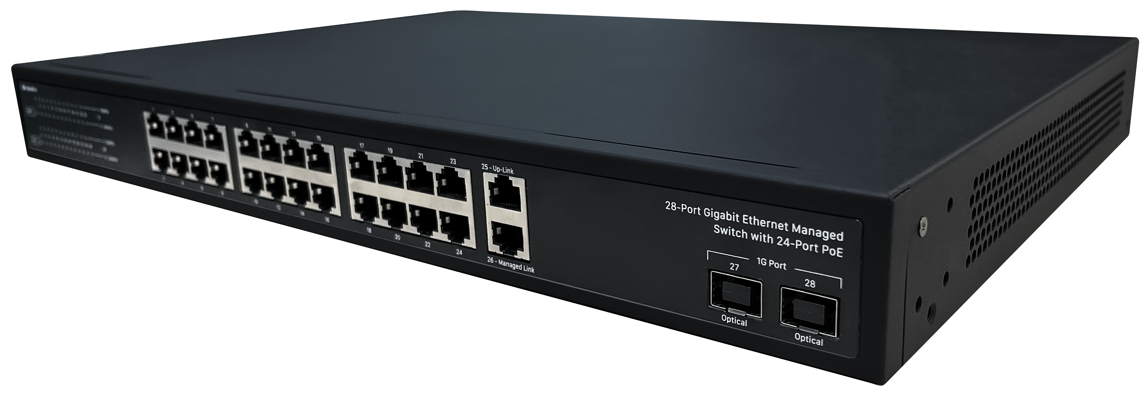 Smart Managed IP Switch with 24port PoE