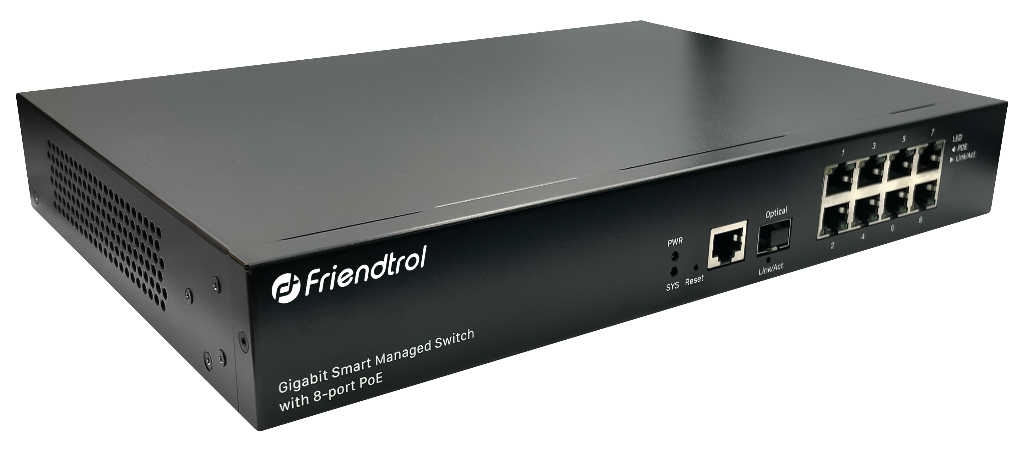Smart Managed IP Switch with 8port PoE