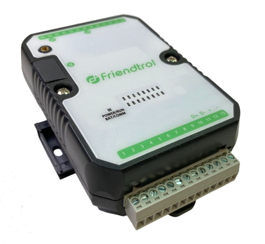 RS-485 to 8DI/4DO Remote I/O module