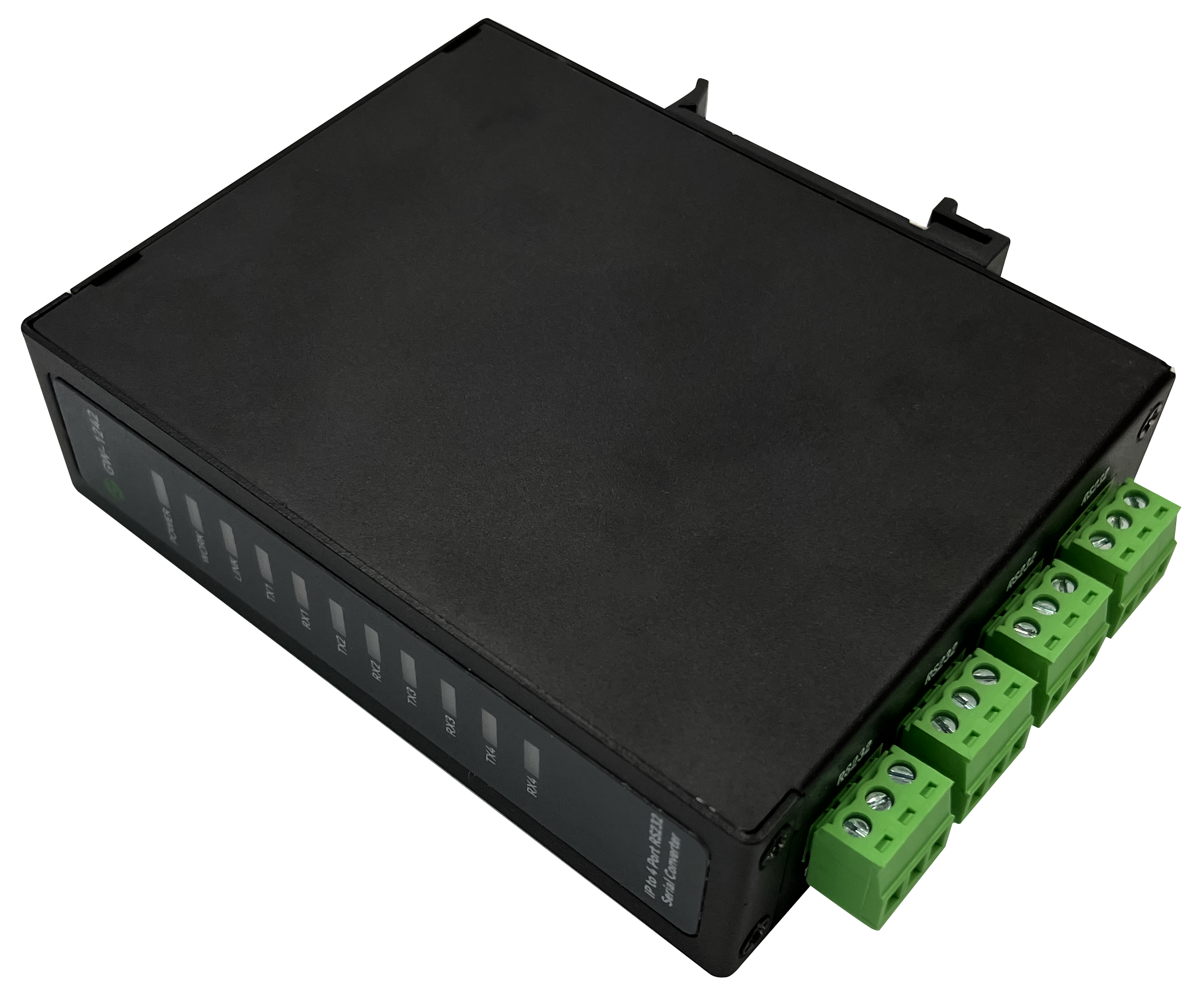 IP to 4port RS-232 Gateway